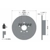 Image de Disque De Frein Textar 92275303 Opel;Vauxhall