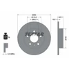 Image de Disque De Frein Textar 92277303 Opel;Vauxhall