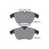 Image de Kit De Plaquettes De Frein, Frein À Disque 2227201 Textar Textar 2227201 Jaguar