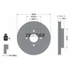 Image de Disque De Frein Textar 92278703 Opel;Vauxhall