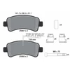 Image de Kit De Plaquettes De Frein, Frein À Disque Q+ 2598701 Textar Textar 2598701 Citroen;Fiat;Opel;Peugeot