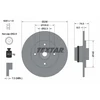 Image de Disque De Frein Textar 92154003 Renault