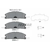 Image de Jeu De Plaquettes De Frein, Frein À Disque 2590201 Textar Textar 2590201 Ford Usa
