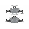 Image de Kit De Plaquettes De Frein, Frein À Disque 2590002 Textar Textar 2590002 Bmw