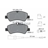 Image de Kit De Plaquettes De Frein, Frein À Disque Q+ 2560303 Textar Textar 2560303 Ford