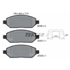 Image de Kit De Plaquettes De Frein, Frein À Disque Q+ 2232601 Textar Textar 2232601 Opel;Vauxhall