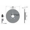 Image de Disque De Frein Textar 92286003 Chrysler;Dodge;Fiat;Lancia;Volkswagen