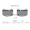Image de Kit De Plaquettes De Frein, Frein À Disque Q+ 2254201 Textar Textar 2254201 Lexus