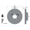 Image de Disque De Frein Textar 92287805 Porsche