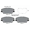 Image de Kit De Plaquettes De Frein, Frein À Disque 2259001 Textar Textar 2259001 Kg Mobility;Ssangyong