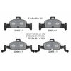 Image de Kit De Plaquettes De Frein, Frein À Disque Q+ 2240201 Textar Textar 2240201 Audi