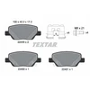 Image de Kit De Plaquettes De Frein, Frein À Disque Q+ 2244901 Textar Textar 2244901 Fiat