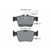 Image de Kit De Plaquettes De Frein, Frein À Disque Q+ 2260501 Textar Textar 2260501 Alfa Romeo;Citroen;Maserati;Peugeot