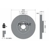 Image de Disque De Frein Textar 92289305 Audi;Volkswagen