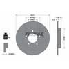 Image de Disque De Frein Textar 92291703 Hyundai;Kia