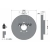 Image de Disque De Frein Textar 92165405 Chevrolet;Opel;Vauxhall