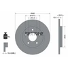 Image de Disque De Frein Textar 92181005 Chrysler;Dodge;Fiat;Volkswagen
