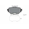 Image de Kit De Plaquettes De Frein, Frein À Disque 2215401 Textar Textar 2215401 Mazda