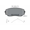 Image de Kit De Plaquettes De Frein, Frein À Disque 2351503 Textar Textar 2351503 Ford Usa;Mazda;Mitsubishi