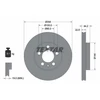 Image de Disque De Frein Textar 92303803 Audi;Seat;Skoda;Volkswagen