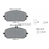 Image de Kit De Plaquettes De Frein, Frein À Disque 2294401 Textar Textar 2294401 Mercedes-Benz