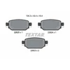 Image de Kit De Plaquettes De Frein, Frein À Disque Q+ 2262301 Textar Textar 2262301 Mazda