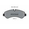 Image de Kit De Plaquettes De Frein, Frein À Disque Q+ 2279101 Textar Textar 2279101 Mercedes-Benz