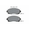 Image de Kit De Plaquettes De Frein, Frein À Disque 2280001 Textar Textar 2280001 Subaru