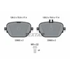 Image de Kit De Plaquettes De Frein, Frein À Disque Q+ 2260203 Textar Textar 2260203 Mercedes-Benz