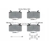 Image de Kit De Plaquettes De Frein, Frein À Disque Q+ 2209401 Textar Textar 2209401 Alfa Romeo