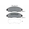 Image de Kit De Plaquettes De Frein, Frein À Disque 2243903 Textar Textar 2243903 Nissan