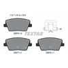 Image de Kit De Plaquettes De Frein, Frein À Disque Q+ 2287601 Textar Textar 2287601 Hyundai