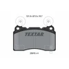 Image de Kit De Plaquettes De Frein, Frein À Disque 2591501 Textar Textar 2591501 Cadillac;Chevrolet