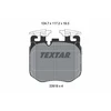 Image de Kit De Plaquettes De Frein, Frein À Disque 2261801 Textar Textar 2261801 Alpina;Bmw;Rolls-Royce