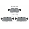 Image de Kit De Plaquettes De Frein, Frein À Disque Q+ 2519209 Textar Textar 2519209 Jeep