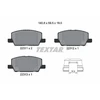 Image de Kit De Plaquettes De Frein, Frein À Disque Q+ 2231102 Textar Textar 2231102 Chevrolet;Opel;Vauxhall