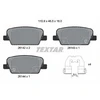 Image de Kit De Plaquettes De Frein, Frein À Disque Q+ 2614201 Textar Textar 2614201 Hyundai