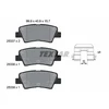 Image de Kit De Plaquettes De Frein, Frein À Disque Q+ 2533707 Textar Textar 2533707 Hyundai;Kia