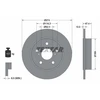 Image de Disque De Frein Textar 92321103 Suzuki;Toyota