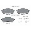 Image de Jeu De Plaquettes De Frein, Frein À Disque 2268801 Textar Textar 2268801 Ford;Ford Usa;Volkswagen