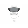 Image de Kit De Plaquettes De Frein, Frein À Disque 2286401 Textar Textar 2286401 Mitsubishi
