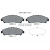 Image de Jeu De Plaquettes De Frein, Frein À Disque 2620901 Textar Textar 2620901 Toyota
