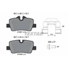 Image de Kit De Plaquettes De Frein, Frein À Disque Q+ 2142101 Textar Textar 2142101 Bmw