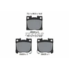 Image de Jeu De Plaquettes De Frein, Frein À Disque 2642301 Textar Textar 2642301 Toyota