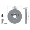 Image de Disque De Frein Textar 92278905 Chrysler;Dodge;Fiat;Lancia;Volkswagen