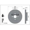 Image de Disque De Frein Textar 92344803 Toyota