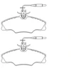 Image de Jeu De Plaquettes De Frein 2172402 Textar Textar 2172402 Peugeot