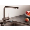 Image de Linus De S Vario Robinet De Cuisine, Surface Métalliques, Chrome, Haute Pression, Blanc, 516702
