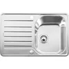 Image de BLANCO LANTOS S-IF Compact 519059 Évier, Acier Inoxydable à Finition Brossée, Meuble Sous Évier 45 cm en occasion ou reconditionné