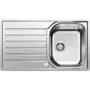 Image de BLANCO LANTOS 45 S-IF Salto   Évier de Cuisine pour Meubles Bas de 45 cm de Large   Avec Fond Plat IF et Commande de Vidage Automatique   Finition Inox Brossé   519707 en occasion ou reconditionné
